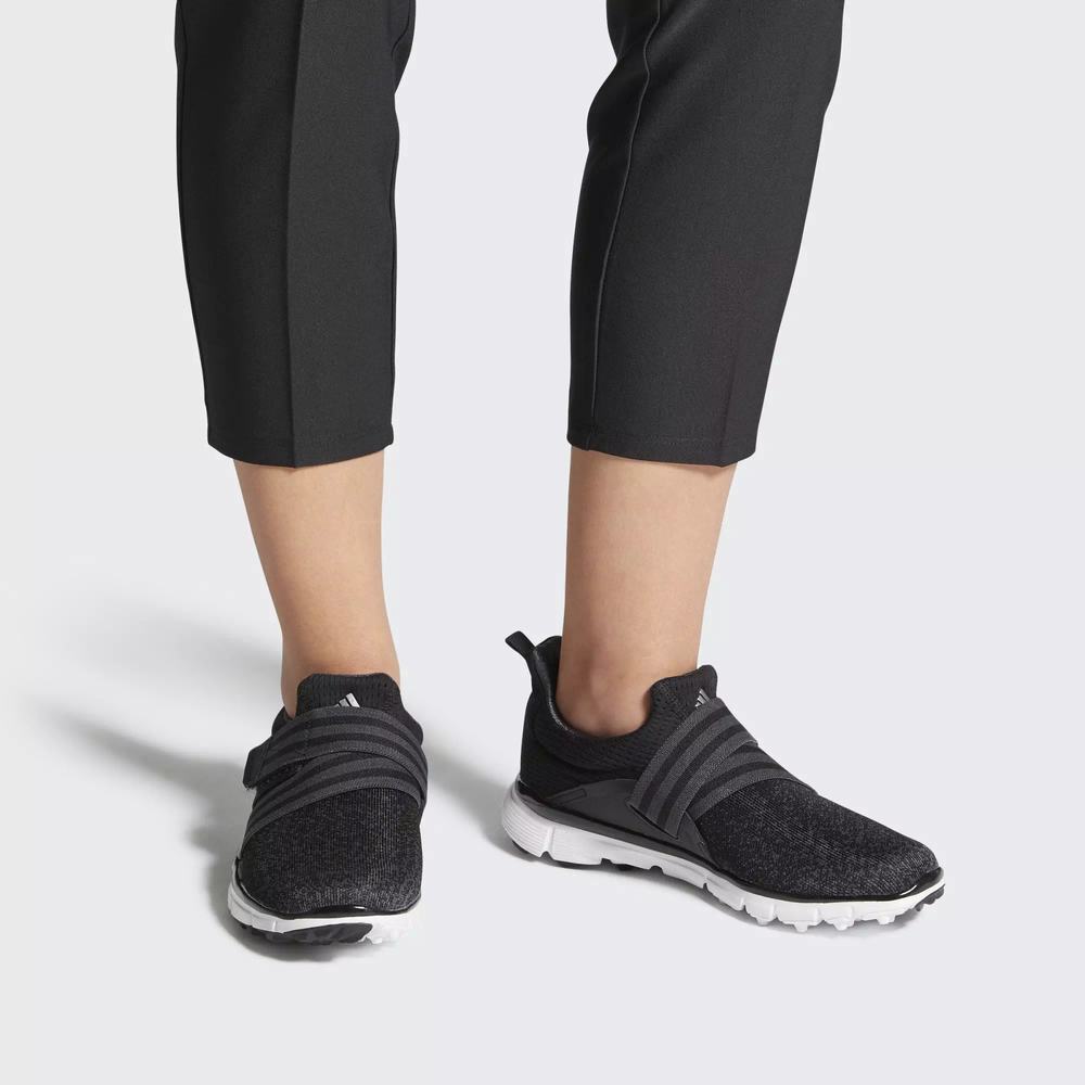 Adidas Climacool Knit Tenis De Golf Negros Para Mujer (MX-70275)